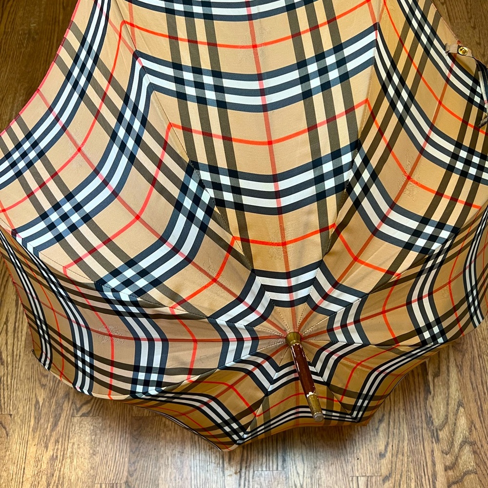 Authentic Vintage Burberry Umbrella